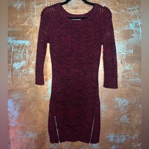 Maurice’s Maroon Sweater dress